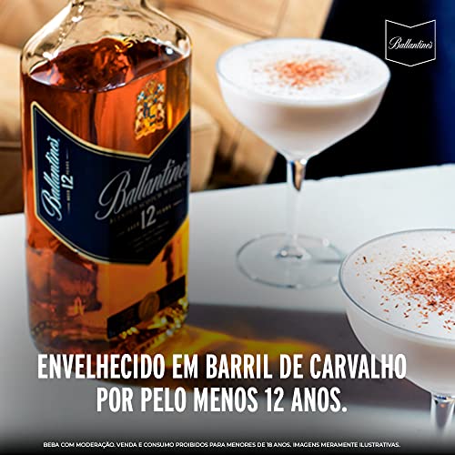 Ballantine's Whisky 12 Anos Blended Escocês - 1 Litro