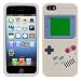 Produktbild kwmobile Hülle kompatibel mit Apple iPhone SE (1.Gen 2016) / 5 / 5S - Handy Case Handyhülle - Silikon Cover Schutzhülle Gameboy Grau