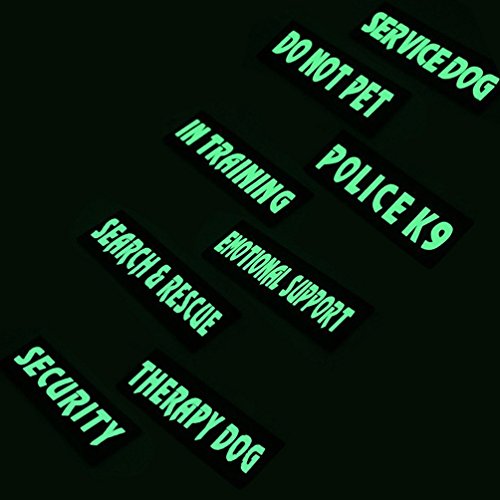 Sgoda In Training Patch For Pet Vest And Harness, Large, 6”X2” #TOP1