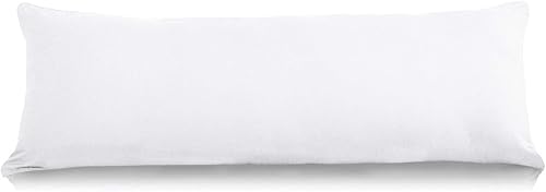 Fundas de almohada 100% algodón orgánico de 600 hilos, fundas de almohada de algodón gris de primera calidad, fundas de almohada corporales, 20 x 54