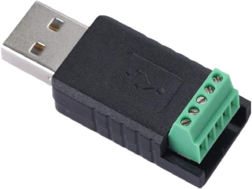 RS485 to USB Converter Adapter with FTDI Chip for Smart Meter (B lack)