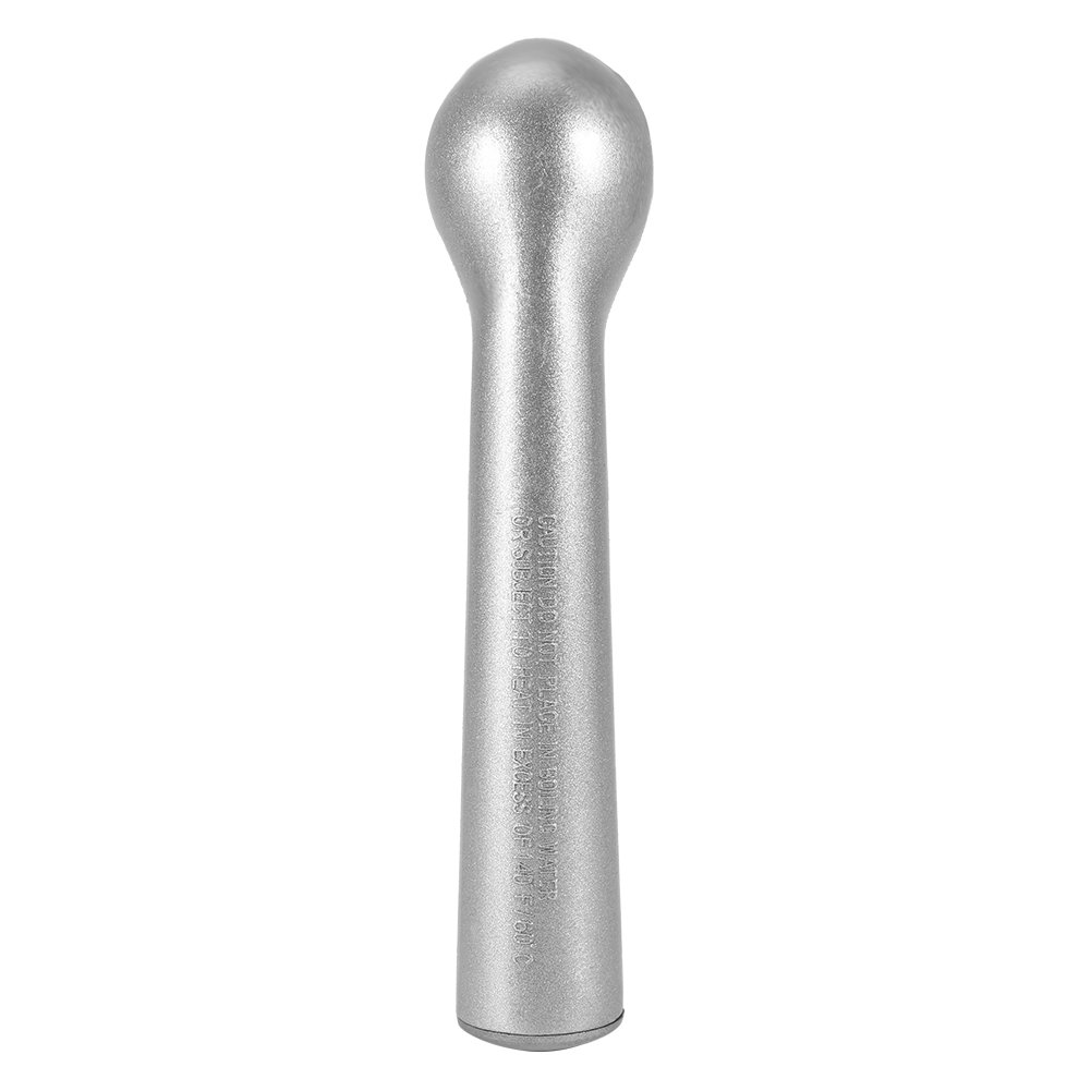 KIMISS Cuchara para Helado, Cuchara para Helado Antiadherente de Metal Portátil Cuchara para Helado Cuchara de Aluminio Herramienta de Cocina (SILVER)