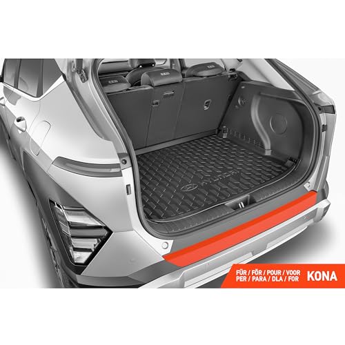 Lámina protectora Luxshield para maletero de Hyundai Kona II, acabado transparente 2