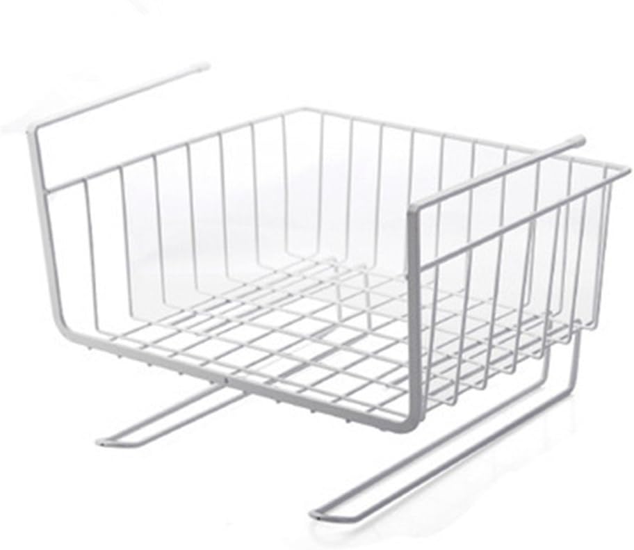 flosYAHA Kitchen Bathroom Towel Mug Cup Paper Multifunctional Basket Holder Under Shelf Hanging Storage Roll Dispensers Cabinet Door Organizer Cupboard Basket Sorting rack