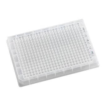 9762508MR-96 96 Round Ultra Low Bleed Sealing Mat with Spray Coated PTFE/Premium Silicone, Clear, 8 mm Diameter Plug Pack of 5