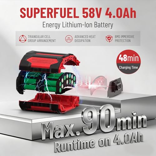 58V String Trimmer with Battery - image 4