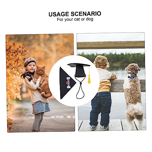NOLITOY 1 Conjunto Vestido De Formatura Para Animais De Estimação Traje De Formatura De Cachorrinho