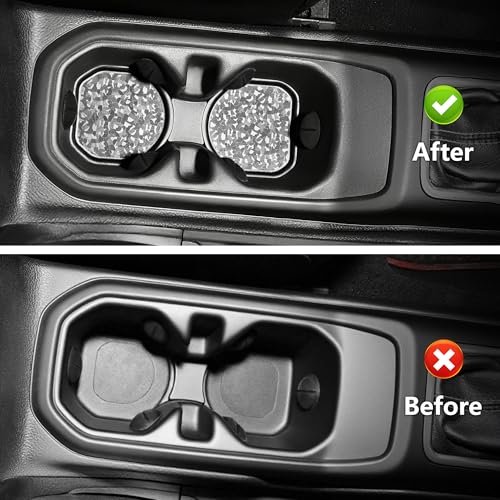 Inserto para Portavasos Jeep Wrangler JL JLU 2018-2025 miniatura 3