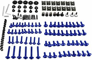 WBGZWCDB Motorrad Verkleidungsschraubensatz für Yamaha