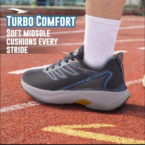 Image of ASIAN Pulse-02 Men's Running Shoes | Lightweight Sports Shoes with Breathable Mesh | High-Grip Sole & Cushioned Comfort | Ideal for Running & Daily Fitness