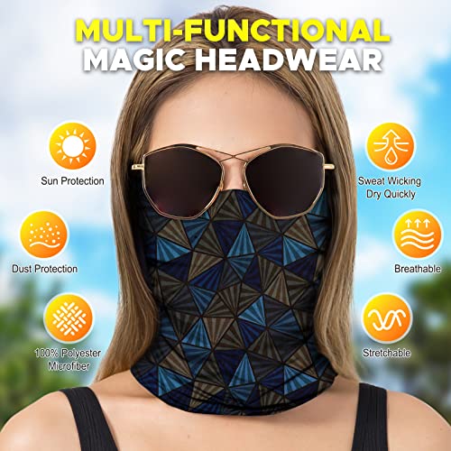 Image of JOEYOUNG Headwear, Bandana, Neck Gaiter Head Wrap Headband Balaclava Magic Scarf