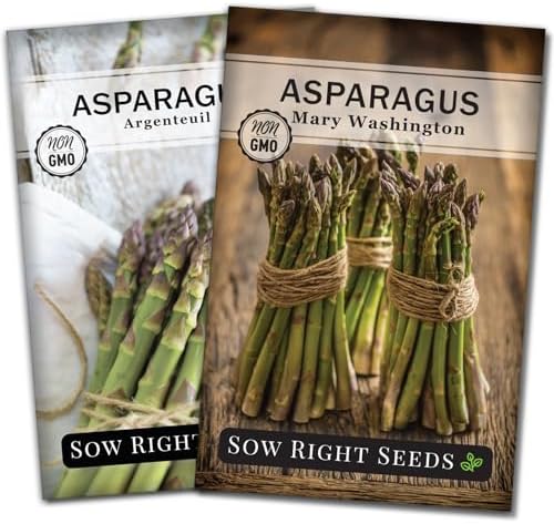 Sow Right Seeds - Asparagus Seed Collection for Planting - Non-GM...
