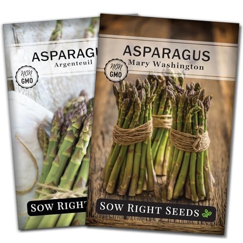 Sow Right Seeds - Asparagus Seed Collection for Planting - Non-GM...