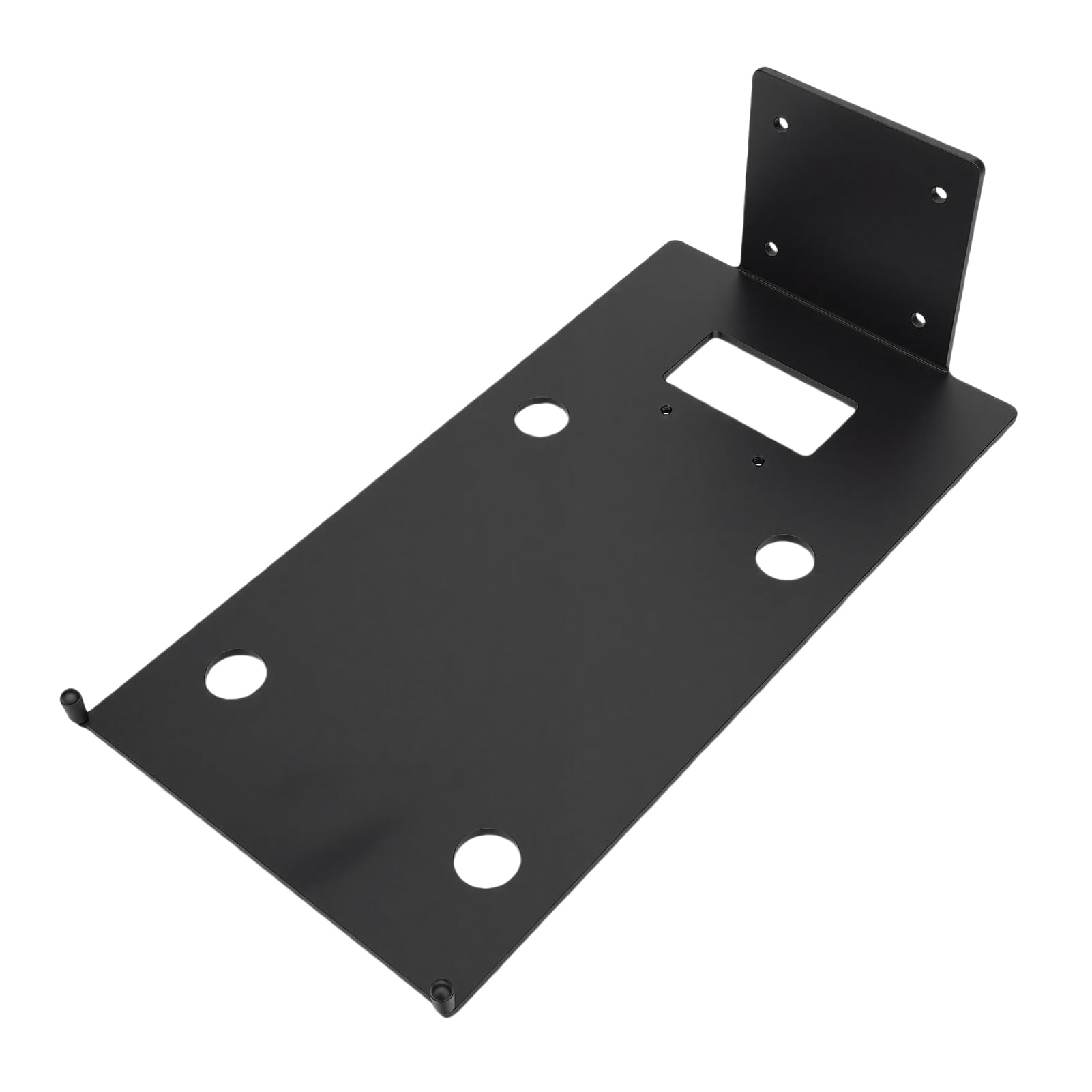 Aramox Soporte de Pared para Altavoz, Soporte de Pared para Altavoz de Metal de 3 Mm con Carga de 30 Kg, Estante de Que Ahorra Espacio para Altavoces HiFi Inalámbricos W para Configuración de en el