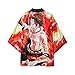 Produktbild GBYGDQ Mantel für Frühling und Herbst, japanischer 3D-Cartoon-Anime-Druck, 7-Punkt-Ärmel, baumwolle, 1, xl