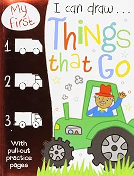 Paperback My First I Can Draw... Things That Go Book