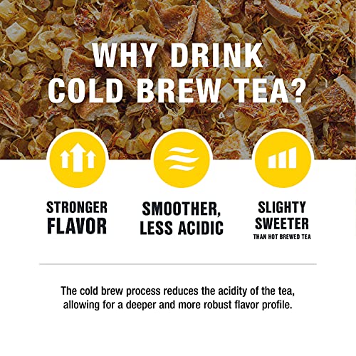 Tiesta Tea - Mango Pineapple Cold Brew Herbal Iced Tea, Maui Mango, 10 Cold Brew Tea Packets, Brews 1 Family Sized Pitcher Each, All Natural, No Caffeine #TOP7