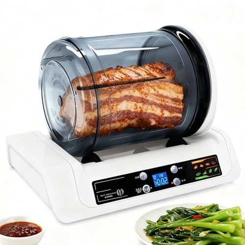 Marinador comercial para carne – Capacidad de 5 litros con temporizador de 10 horas y apagado automático para juntas de hamburguesas y familias
