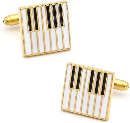 iGame Music Fans Cuff Links Red Color Quality Brass Material Musical Instrument Design Cufflinks with Gift Box
