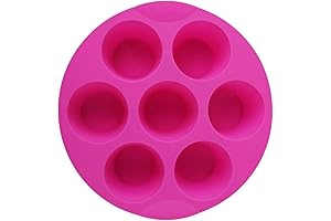 7-Cavity Air Fryer Muffin Pans for Convenient Baking