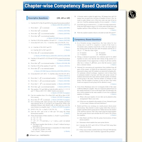 Image of PW UP Board Phod Class 10 Maths, Science, Social Science, English & Hindi Combo Question Bank Chapterwise with 14 Mind Maps and PYQs For 2026 Board Exam | 100 Most Probable Questions