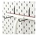 DODXIAOBEUL 4 Pack L Style Pegboard Hooks,Pegboard Accessories,Pegboard Long Hooks 3.75