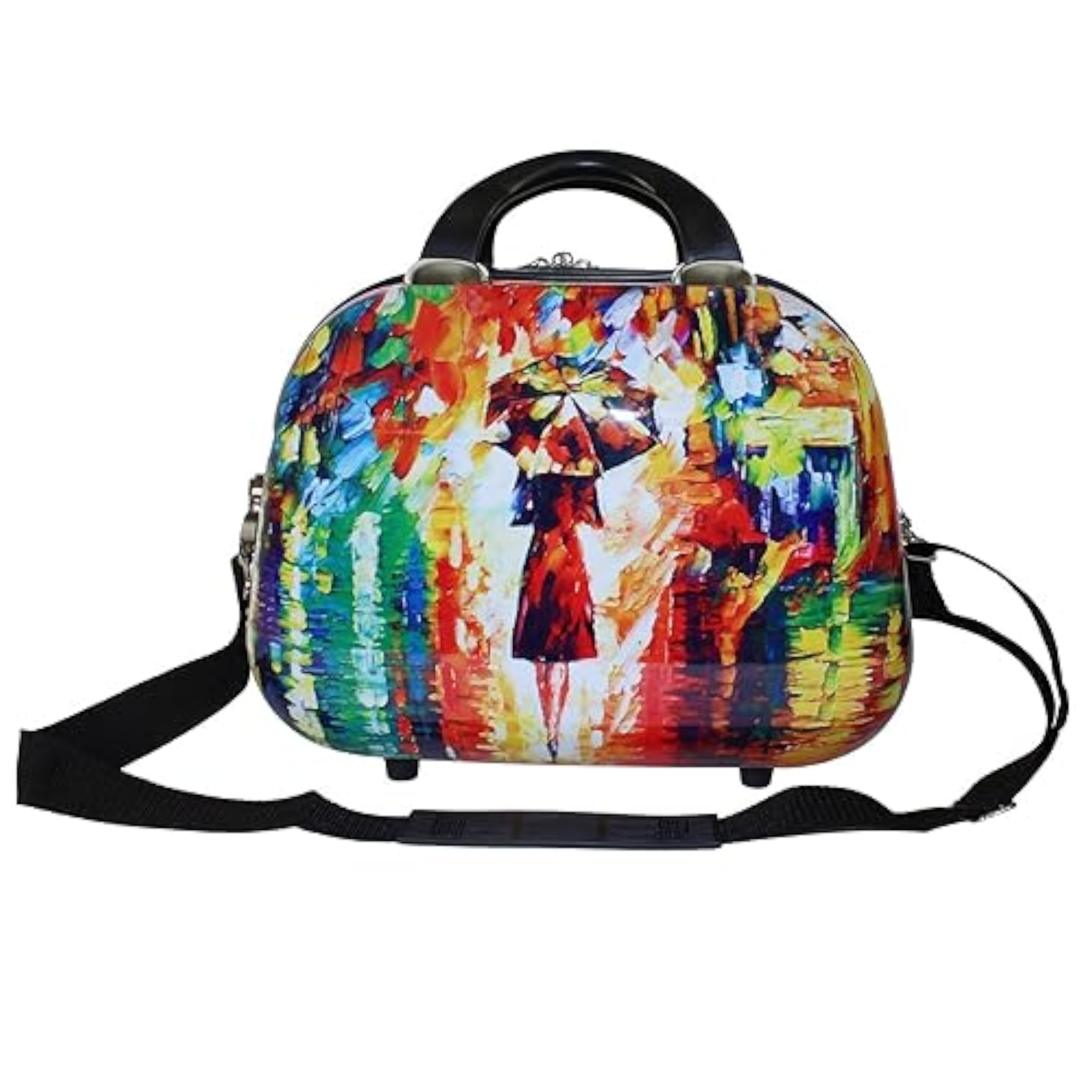 13-Inch Paris Nights Cosmetic Case Shoulder Tote