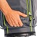 Izzo Golf Izzo Ultra-Lite Cart Golf Bag With Single Strap & Exclusive Features, Gray/Lime, 35’’ x 14’’ x 11’’