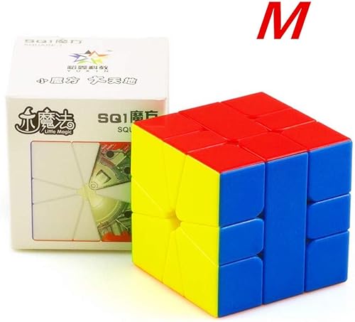 Miniatura 5 de CuberSpeed Yuxin Little Magic Square One Cube M Speed Cube Yuxin Square One SQ1 Magnético sin etiqueta SQ 1 Cubo
