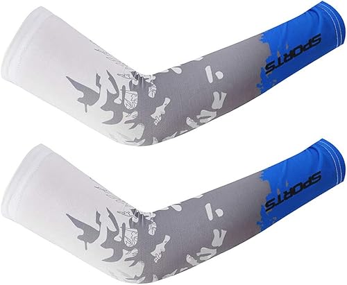 Miniatura 8 de PURFUN Mangas de protección solar para hombres y mujeres, anti-UV, para tatuaje, cubierta elástica para el brazo, para conductor de baloncesto y golf