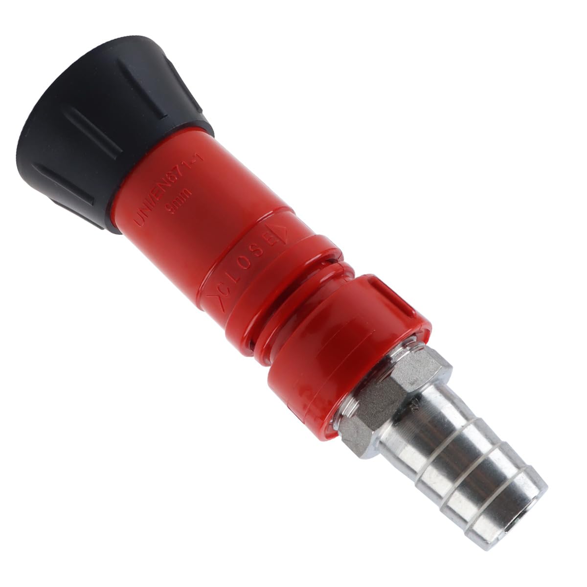 Ubric Adjustable Garden Sprayer Nozzle 25mm Outdoor Watering Tool Nozzle for Watering Plants Shower Pet Car Washing