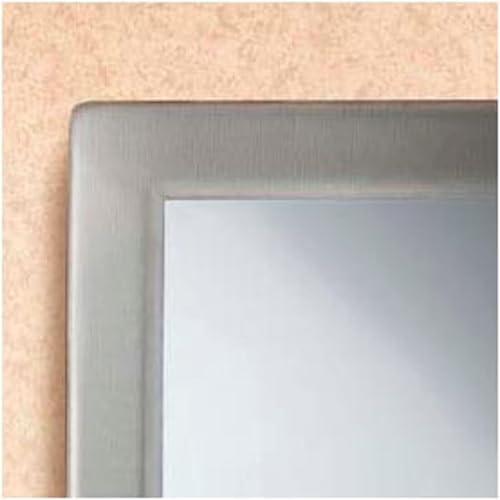 Bobrick B-290 2472 Mirror, 24" x 72" Glass w/Stainless Steel Welded-Frame