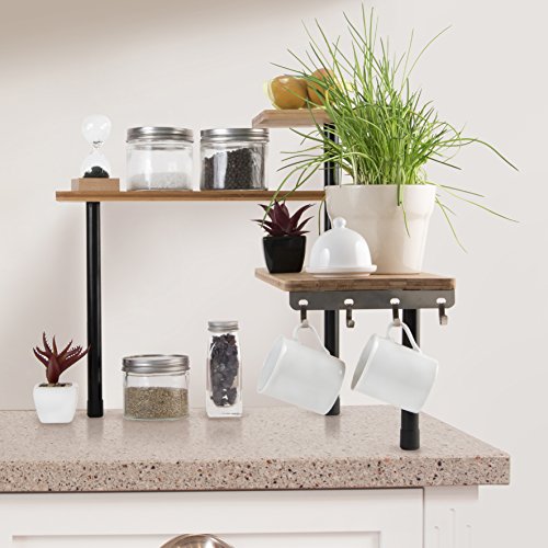 TOTALLY ADDICT - KB5843 - Etagere D'Angle Modulable 3 Niveaux En Bambou - Image 3