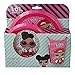 | LOL SURPRISE | Set Vajilla Infantil - Resistente | Servicio de Mesa libre de BPA para niños y bebés - 3 Piezas: Vaso, Plato y Cuenco
