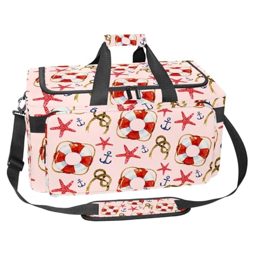 Sac de sport 30L noir et blanc à rayures pour voyage et fitness