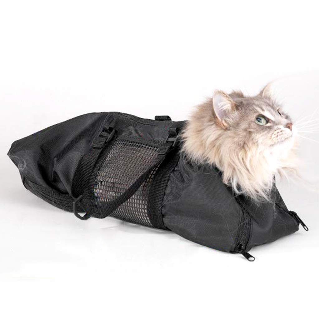 FLAWISH Cat Grooming Bag Restraint Cats Nail Clipping Cleaning Bag Pet