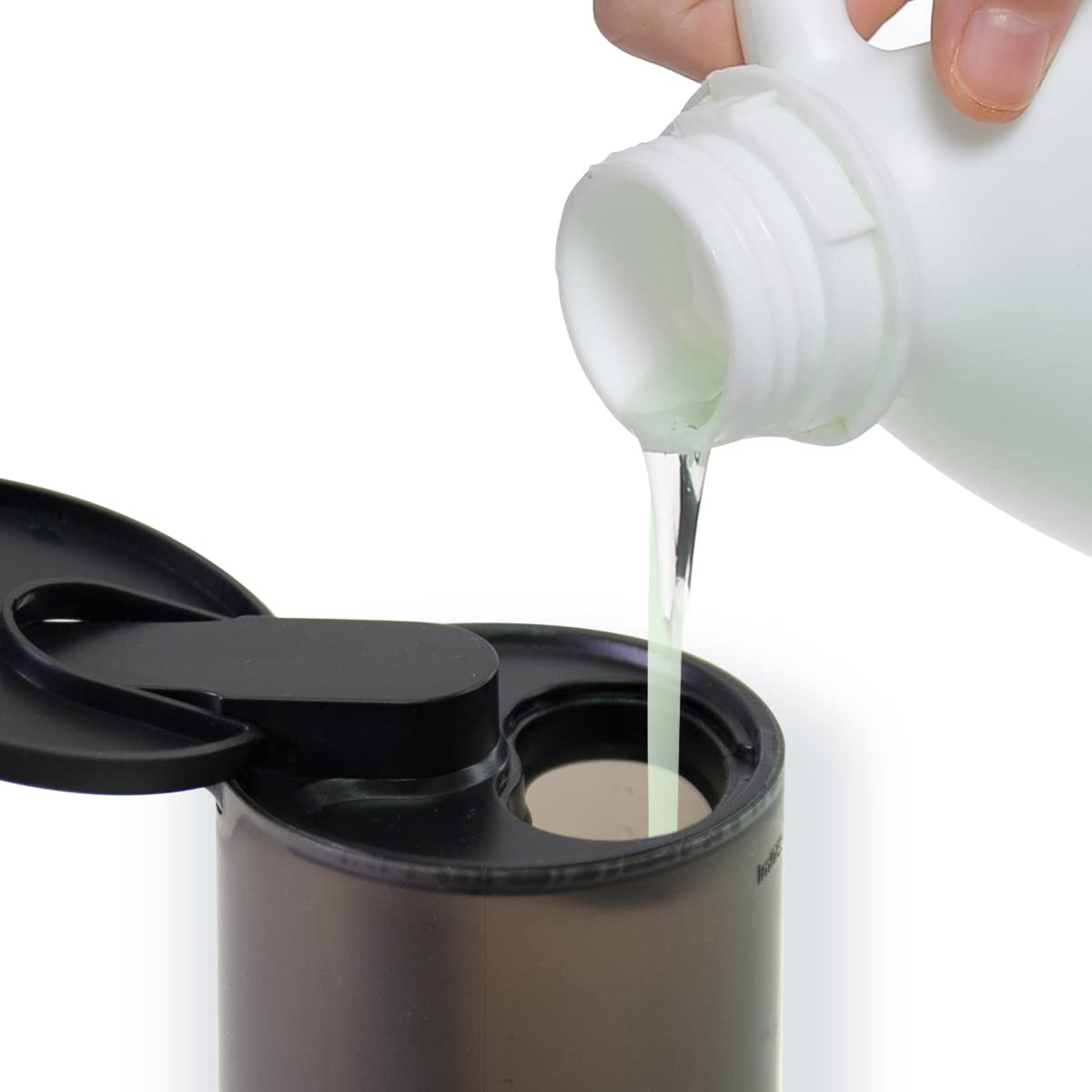 Bernstein Dispenser di sapone automatico SP1 con sensore, senza contatto, 250 ml, classe di protezione IPX6, dosatore automatico, dispenser di sapone nero