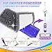 KEEPOW Reusable Microfiber Mop Pads for Swiffer PowerMop 2 Pack, Power Mop Pads Refills for 13 ''-15 '' Spray Mop, Machine Washable Pad Replacement for Multi-Surface Floor Cleaning