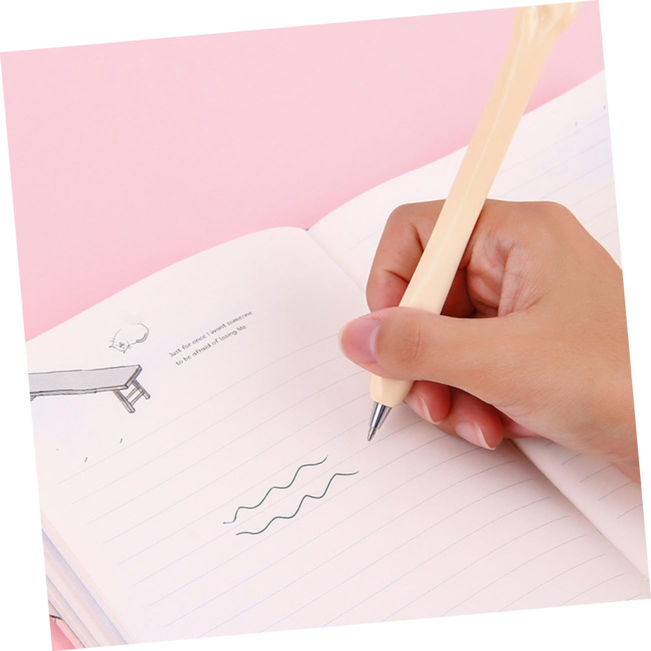 Angoily 6 Set Penne Halloween Design e Divertente per Studenti Scrittura e Pratica Regalo Originale per Festa e Scuola