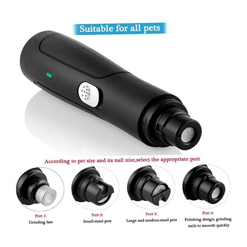 Miniatura 8 de FOMIYES Lima de uñas para gatos, herramienta automática de uñas para mascotas, cortaúñas eléctrico automático, herramientas eléctricas, cortaúñas