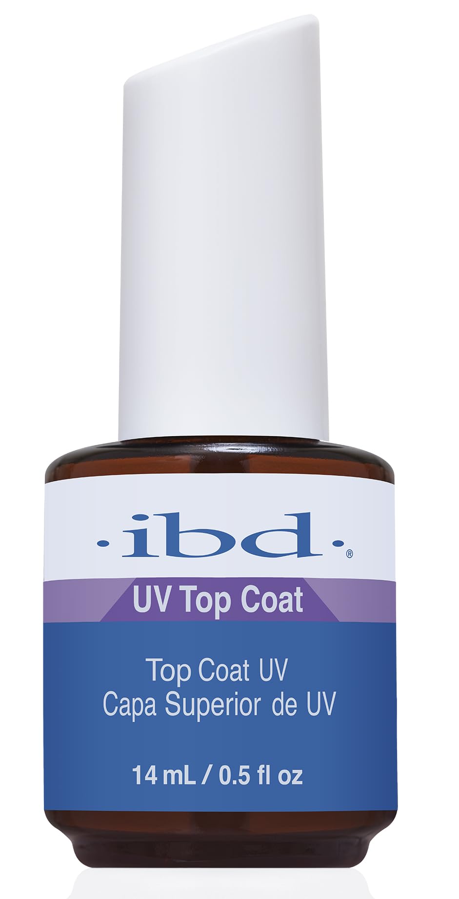 IBD UV Top Coat, 14 ml – MADE IN USA – Top coat UV di alta qualità – Rivestimento UV protettivo – Finitura ultra lucida