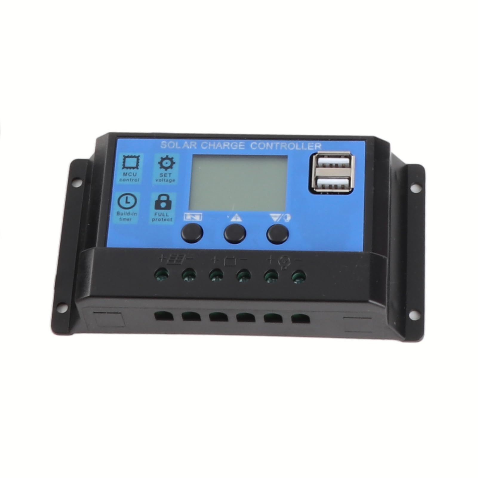 Tragbares Solarstromsystem, 4000-W-Wechselrichter (30 A, 12 V/24 V), Solarladeregler, 18-W-/18-V-Solarpanel-Set (500 W, 12 V bis 220 V)