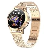 Smart Watches for Women IP68 Waterproof Fitness Tracker Heart Rate Sleep Monitor Bluetooth Smart...