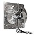 J and D VES30C 30 inchShutter Exhaust Fan With Cord