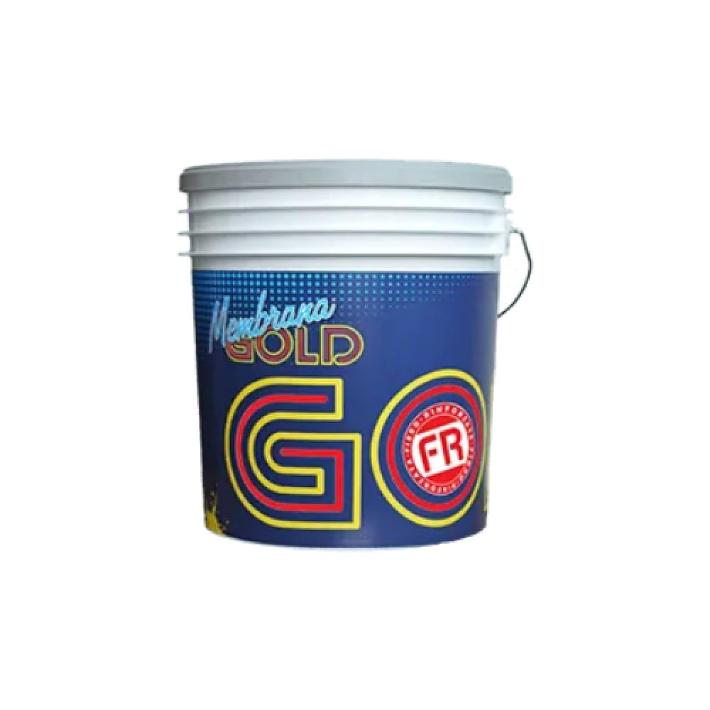 Guaina Liquida Impermeabilizzante Colorata Fibrata 'Membrana' - Ideale per Tetti, Terrazzi, Legno, Lamiere, Intonaci, Muri, Cemento. (Grigia, 5 kg)