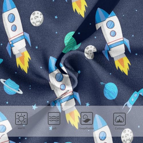 Girls' Underwear Space Rocket Blue Toddle Brief Panties 23038873