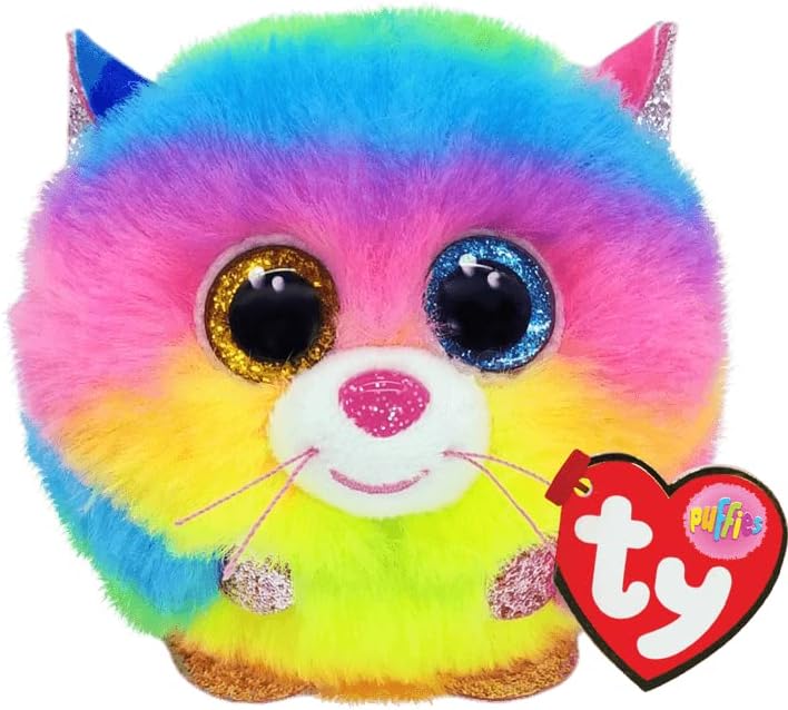 Ty Puffies (Beanie Balls) Plush - Gizmo The Cat (3 Inch)