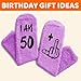 HAPPYPOP 51st Birthday Gifts Ideas - Socks for 51 Year Old Woman, 51st Birthday Gifts for Mom Grandmother