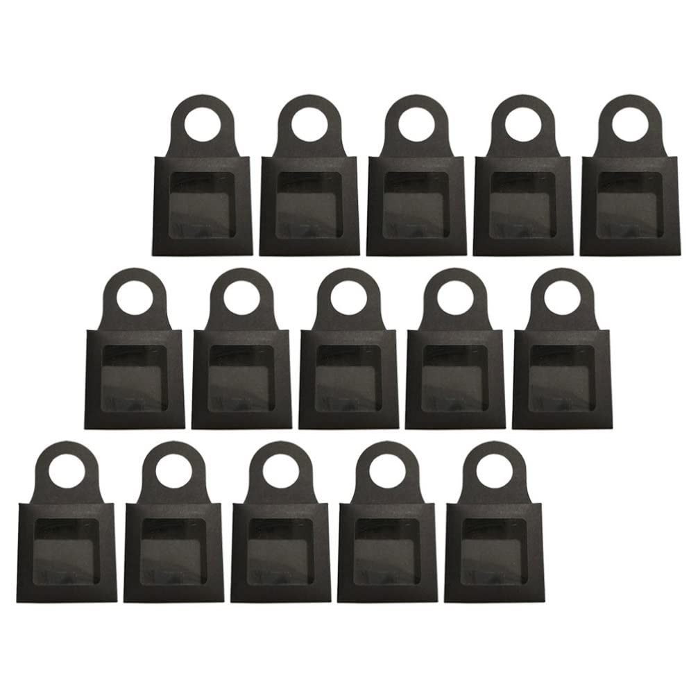 Boîte-cadeau de vin suspendue avec fenêtre PVC transparent pour petites bouteilles d'alcool