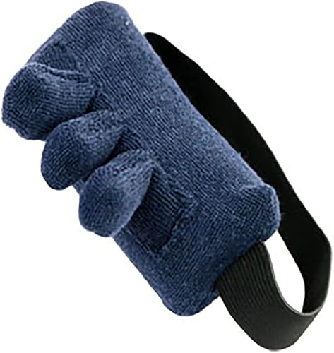 Cojín de mano para contractura, adulto, grande, azul